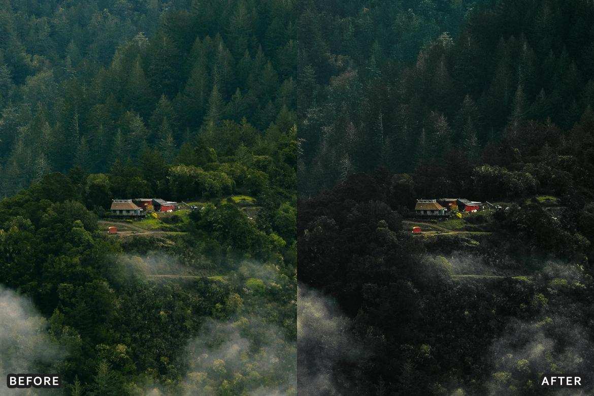 AI智能优化电影感风景自然光效Lightroom预设 AI Cinematic Landscape Nature Light Lightroom Presets Dekstop插图2 AI智能优化电影感风景自然光效Lightroom预设 AI Cinematic Landscape Nature Light Lightroom Presets Dekstop