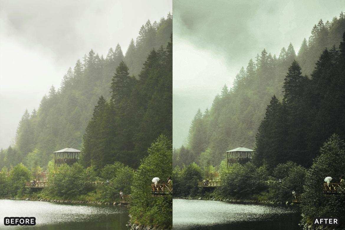 AI智能优化电影感风景自然光效Lightroom预设 AI Cinematic Landscape Nature Light Lightroom Presets Dekstop插图3 AI智能优化电影感风景自然光效Lightroom预设 AI Cinematic Landscape Nature Light Lightroom Presets Dekstop