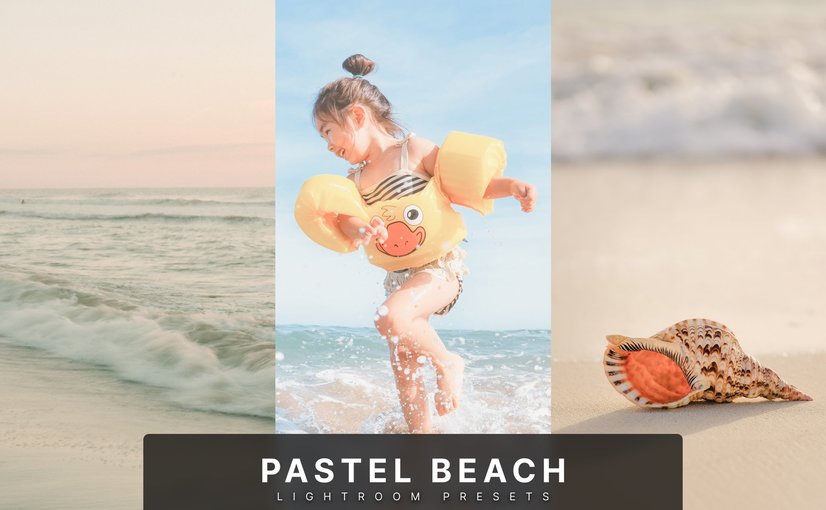 粉彩沙滩清新色调Lightroom预设 Pastel Beach Lightroom Presets Dekstop