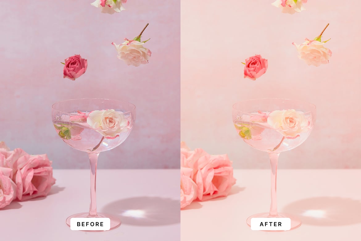 粉红柔美色调照片效果Lightroom预设 Pink Pastel Lightroom Presets Dekstop插图2 粉红柔美色调照片效果Lightroom预设 Pink Pastel Lightroom Presets Dekstop