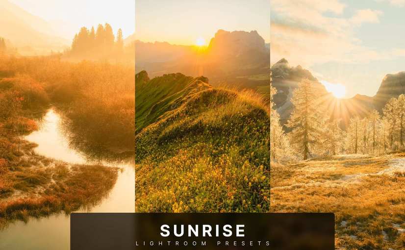 日出温暖光芒效果Lightroom预设 Sunrise Lightroom Presets Dekstop