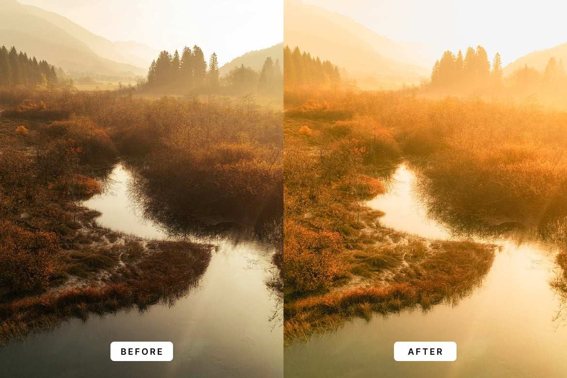 日出温暖光芒效果Lightroom预设 Sunrise Lightroom Presets Dekstop插图1 日出温暖光芒效果Lightroom预设 Sunrise Lightroom Presets Dekstop