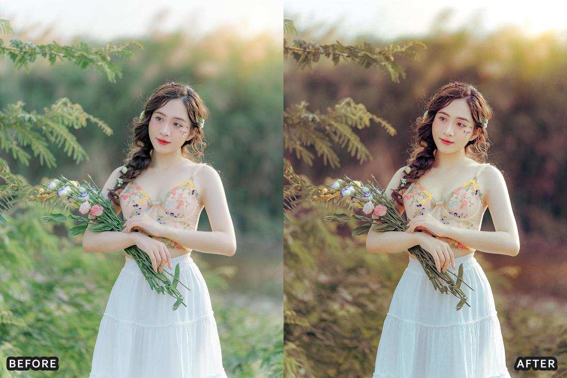 AI智能优化电影感波西米亚花卉Lightroom预设 AI Cinematic Boho Bloom Lightroom Presets Dekstop插图4 AI智能优化电影感波西米亚花卉Lightroom预设 AI Cinematic Boho Bloom Lightroom Presets Dekstop