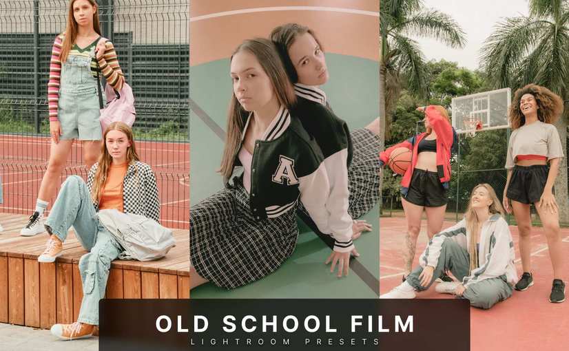 老式胶片复古色调Lightroom预设 Old School Film Lightroom Presets Dekstop