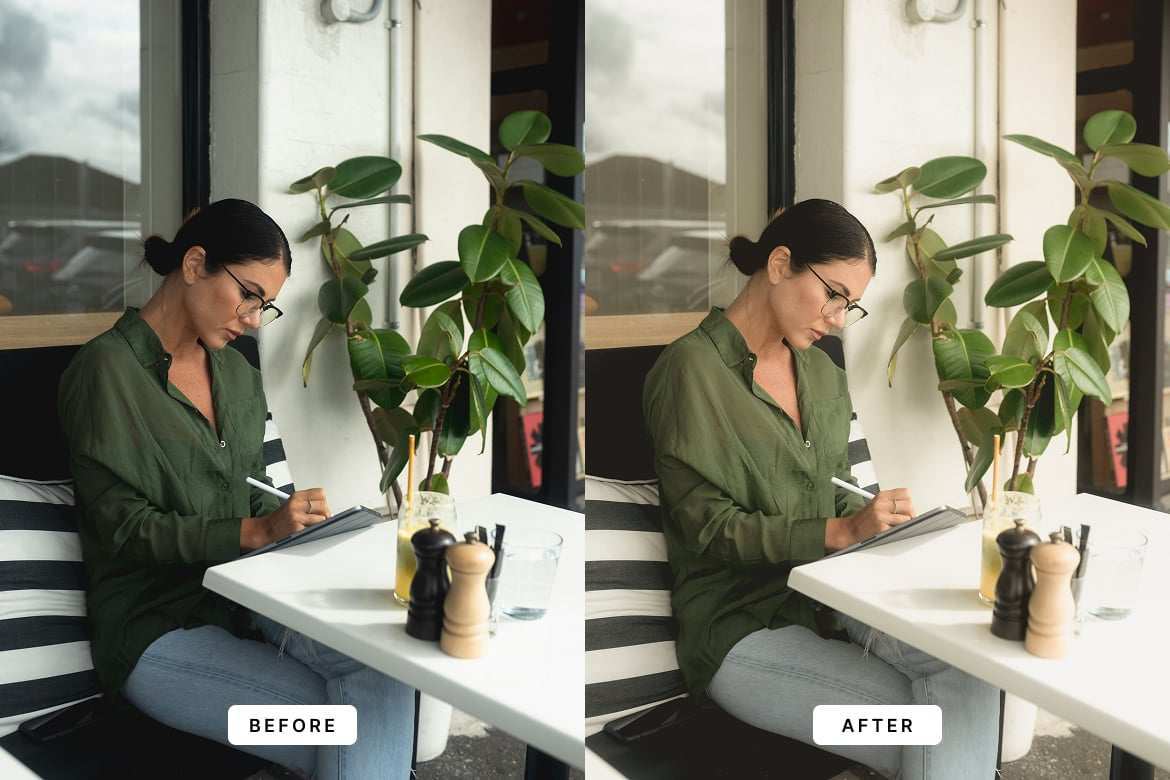 柔和绿色小清新色调Lightroom预设 Soft Green Lightroom Presets Dekstop