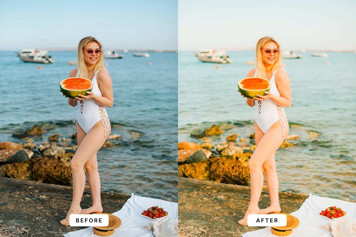 西瓜粉嫩清爽色调Lightroom预设 Watermelon Lightroom Presets Dekstop插图1 西瓜粉嫩清爽色调Lightroom预设 Watermelon Lightroom Presets Dekstop