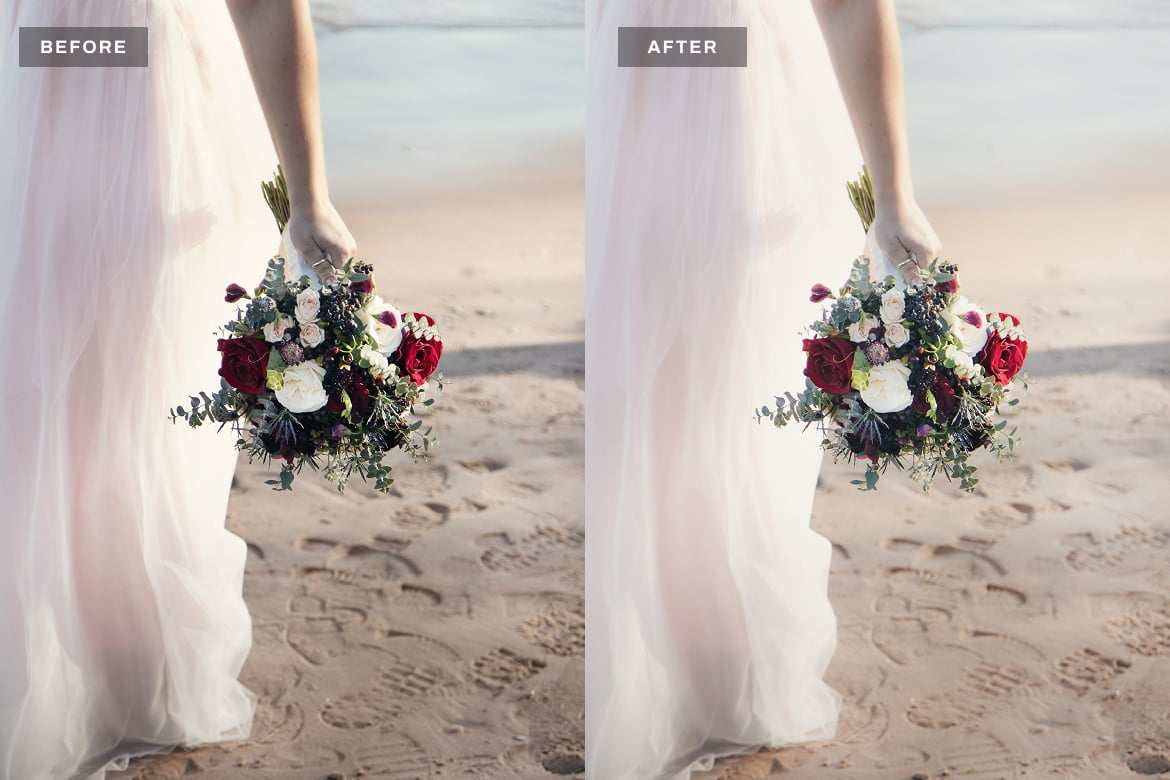 海滩婚礼浪漫色调Lightroom预设 Beach Wedding Lightroom Presets Dekstop插图2 海滩婚礼浪漫色调Lightroom预设 Beach Wedding Lightroom Presets Dekstop