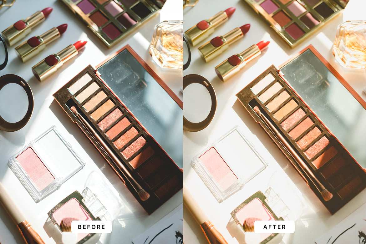 美妆人像摄影后期调色Lightroom预设 Make Up Lightroom Presets插图2 美妆人像摄影后期调色Lightroom预设 Make Up Lightroom Presets