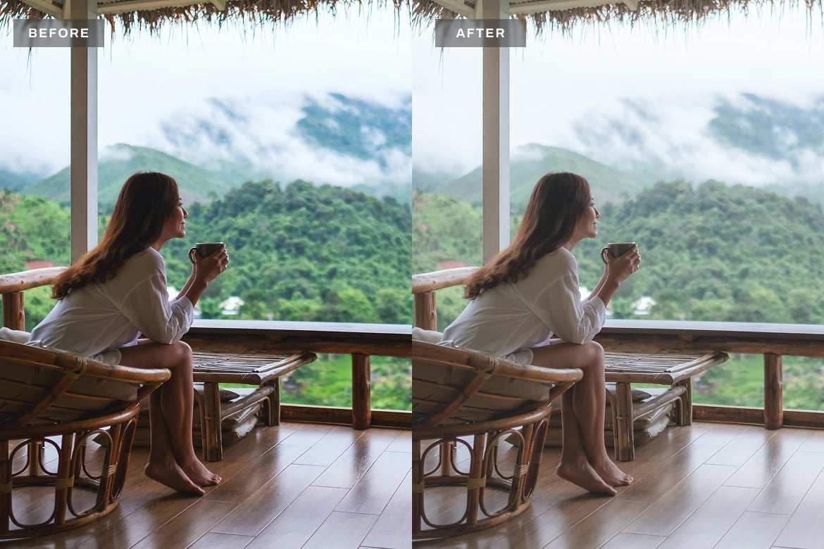 %title插图%num 清晨雾蒙蒙氛围感风景照片LR预设 Morning Fog Lightroom Presets