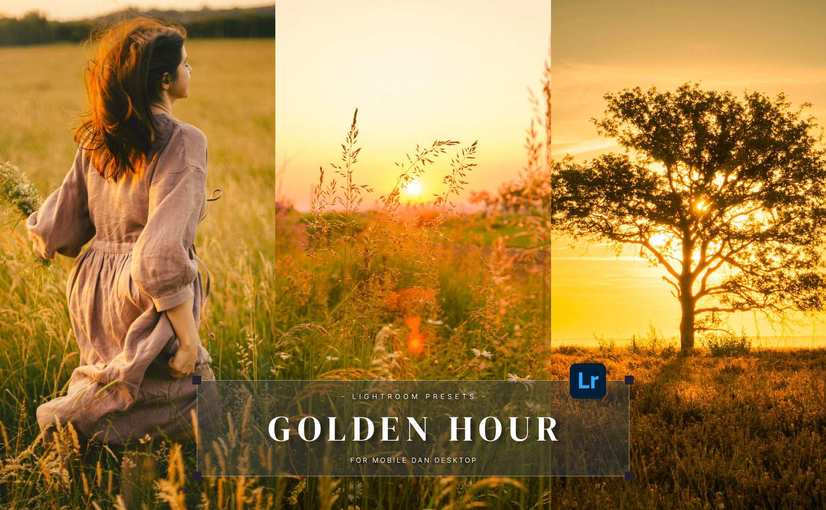 黄金时刻暖色调风光人像LR预设 Golden Hours Lightroom Presets