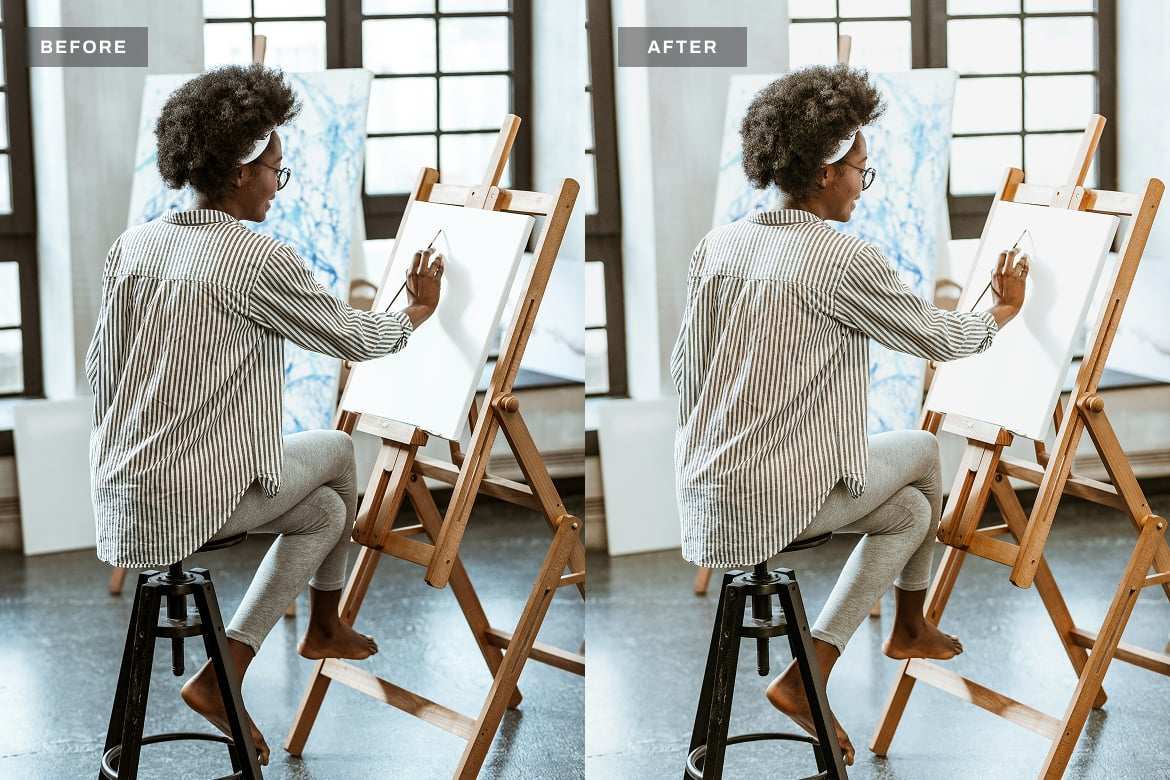 油画布质感调色Lightroom预设 Canvas Mood Lightroom Presets Desktop and Mobile插图 油画布质感调色Lightroom预设 Canvas Mood Lightroom Presets Desktop and Mobile
