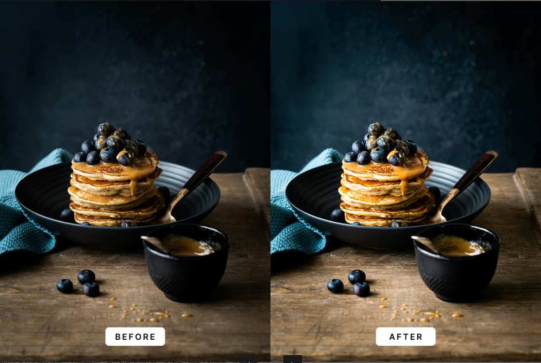 美食摄影专用Lightroom预设 Food Photography Lightroom Presets Desktop and Mobile插图3 美食摄影专用Lightroom预设 Food Photography Lightroom Presets Desktop and Mobile