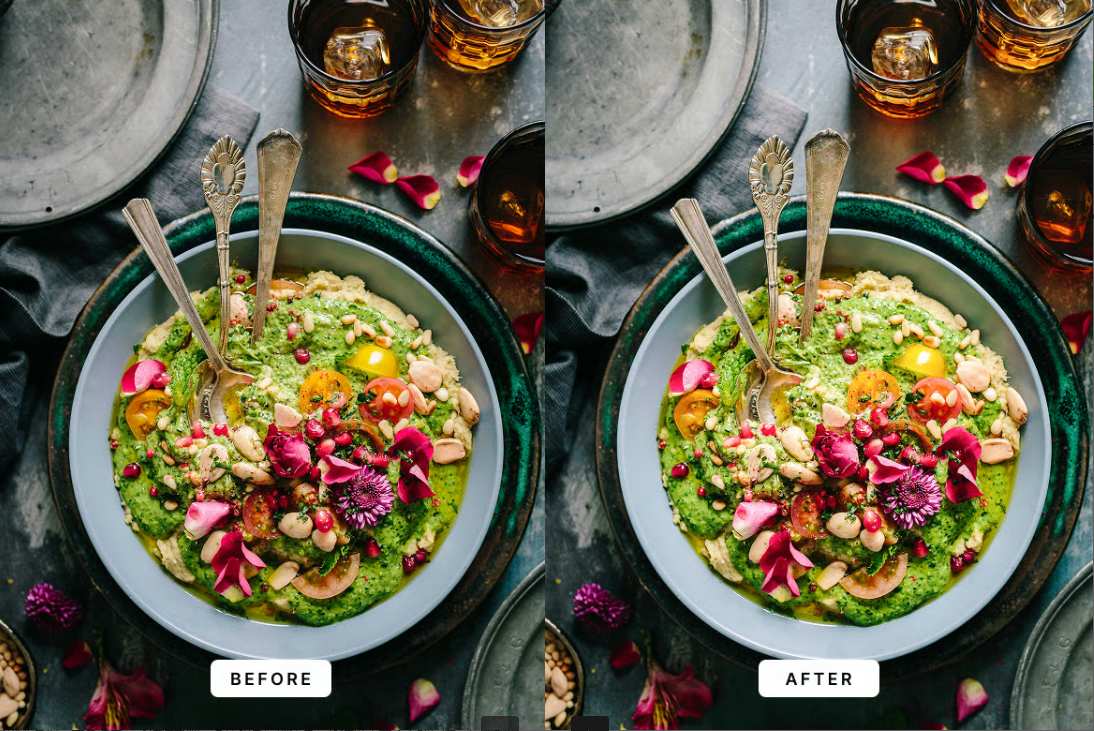 美食摄影专用Lightroom预设 Food Photography Lightroom Presets Desktop and Mobile插图2 美食摄影专用Lightroom预设 Food Photography Lightroom Presets Desktop and Mobile