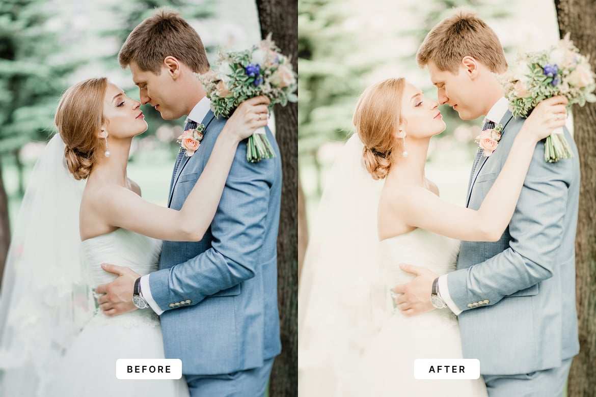 婚礼人像后期Lightroom预设 Wedding Lightroom Presets Desktop and Mobile插图3 婚礼人像后期Lightroom预设 Wedding Lightroom Presets Desktop and Mobile