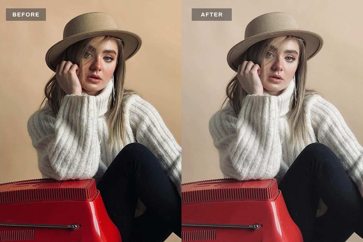 复古肖像效果Lightroom预设 Old Portrait Lightroom Presets Desktop and Mobile插图 复古肖像效果Lightroom预设 Old Portrait Lightroom Presets Desktop and Mobile