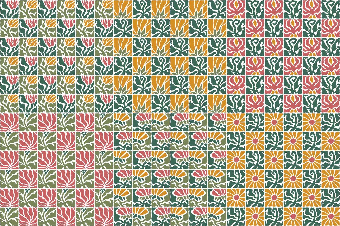 波西米亚风花卉艺术图案 Floral Boho Arts Pattern Background Textures插图2 波西米亚风花卉艺术图案 Floral Boho Arts Pattern Background Textures