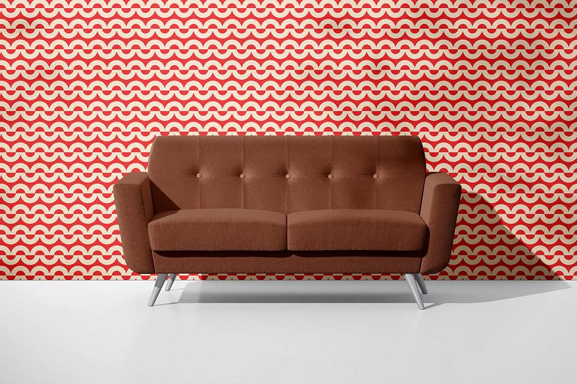 复古波浪线条纹理图案 Retro Wave Pattern Background Textures插图4 复古波浪线条纹理图案 Retro Wave Pattern Background Textures
