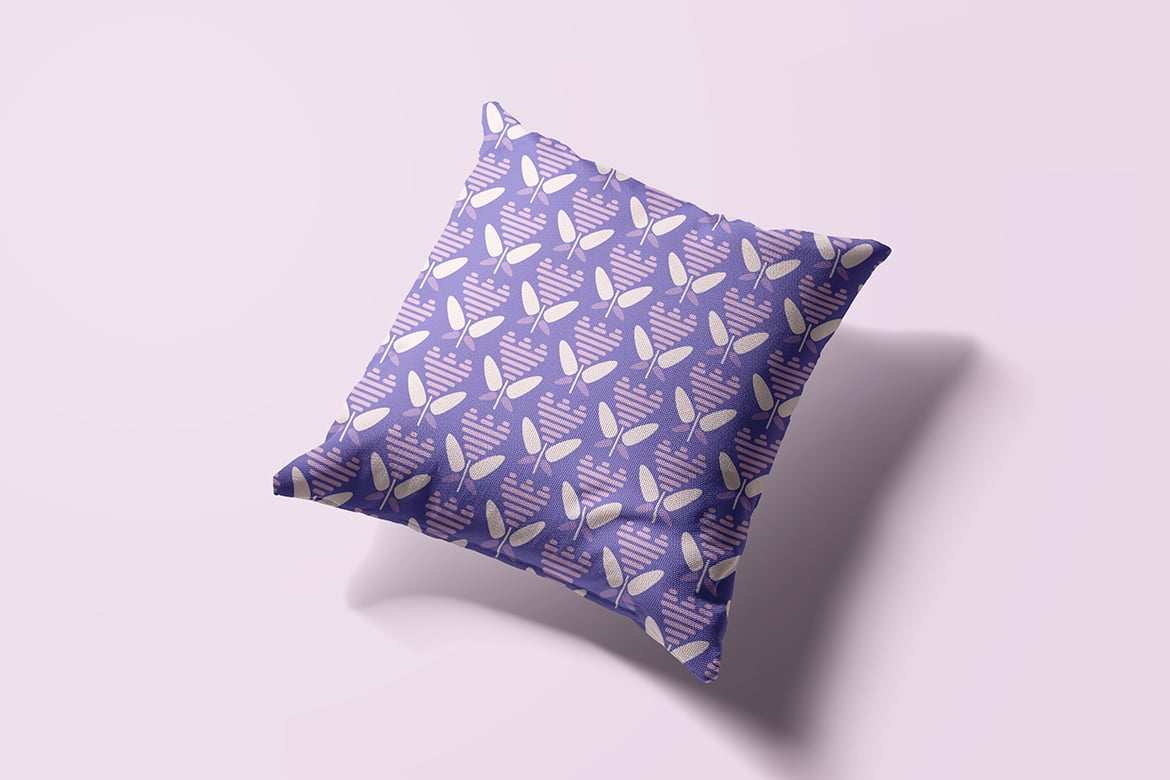 薰衣草花开矢量图案纹理 Lavender Bloom Pattern Background Textures插图1 薰衣草花开矢量图案纹理 Lavender Bloom Pattern Background Textures