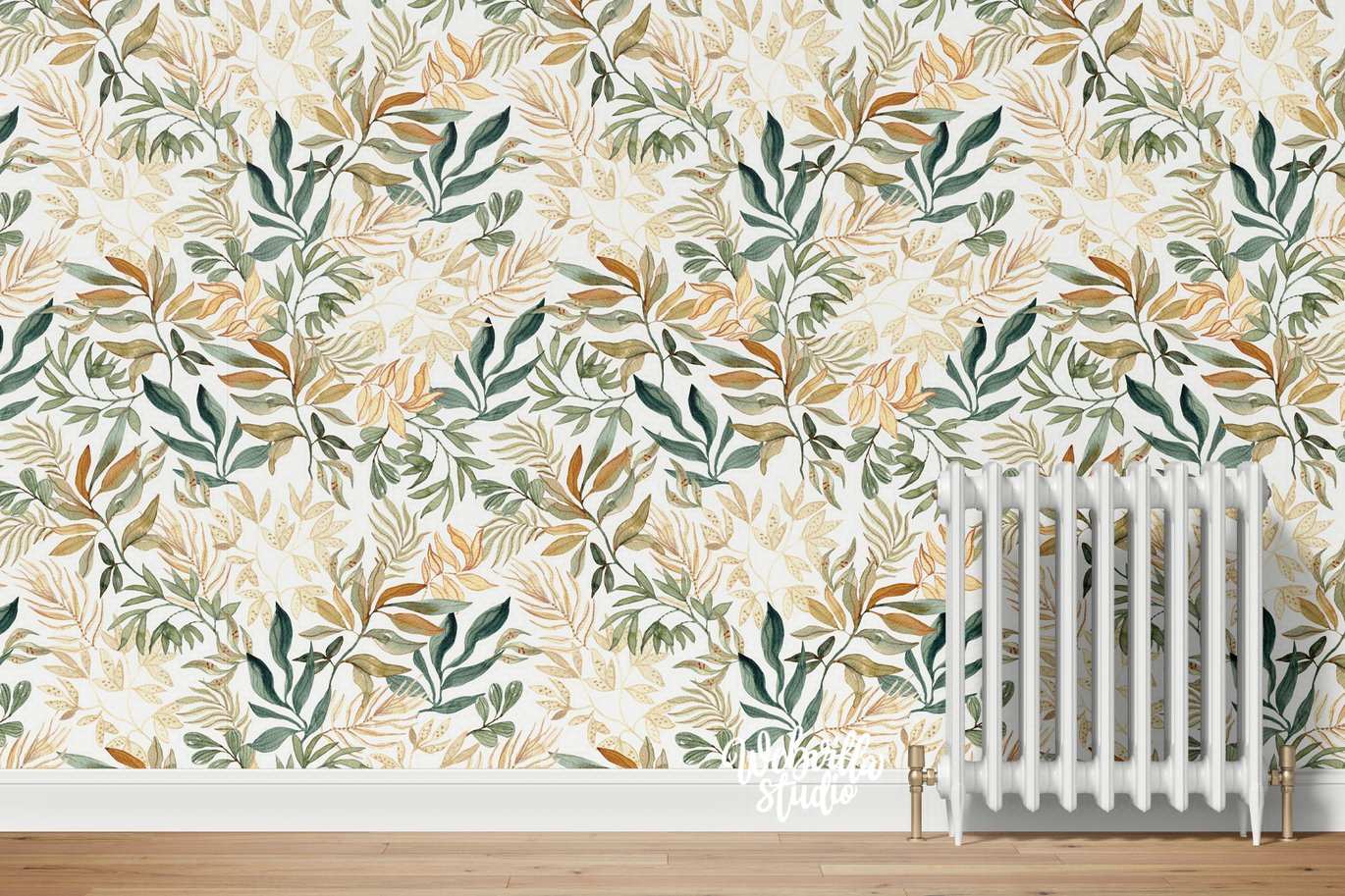 森系水彩树叶无缝图案 Lush Leaves Watercolor Pattern Background Textures插图1 森系水彩树叶无缝图案 Lush Leaves Watercolor Pattern Background Textures