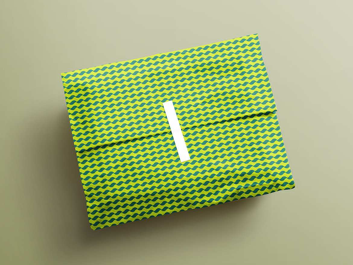 波浪线条现代纹理图案背景 Wavy Line Pattern Background Textures