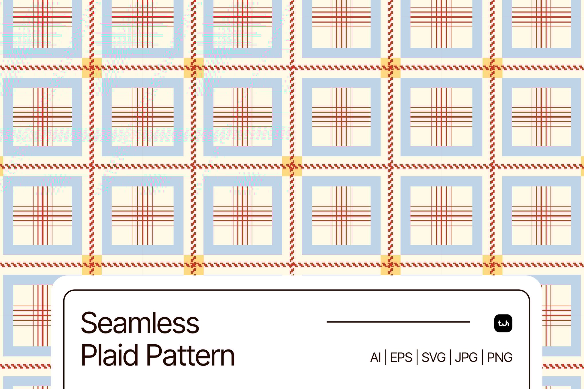 红色格纹无缝背景图案 001 Red Seamless Plaid Pattern Background Textures插图 红色格纹无缝背景图案 001 Red Seamless Plaid Pattern Background Textures