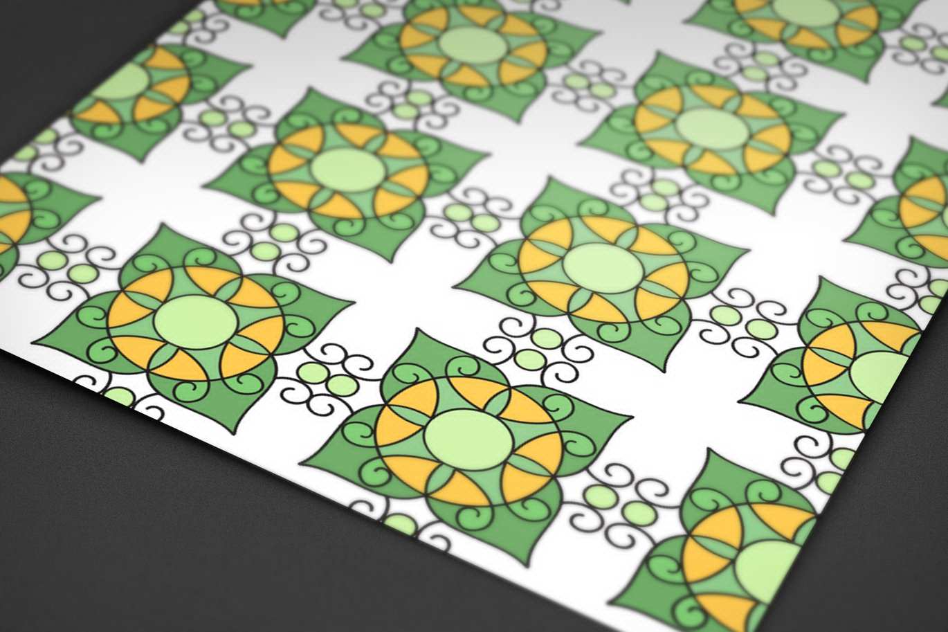 花卉曼陀罗无缝循环图案 Floral Mandalas Seamless Pattern Background Textures插图3 花卉曼陀罗无缝循环图案 Floral Mandalas Seamless Pattern Background Textures