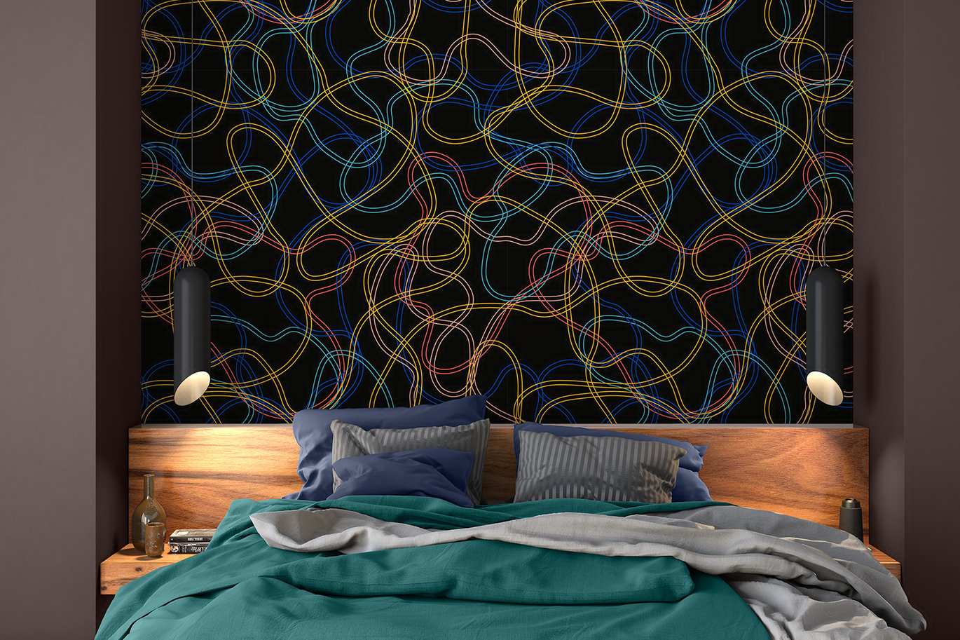 彩色线条网格背景纹理 Colorful Lines Background Textures插图1 彩色线条网格背景纹理 Colorful Lines Background Textures