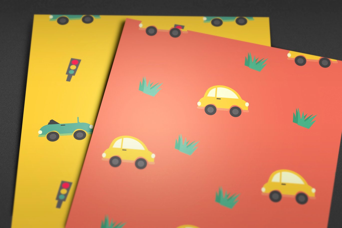 趣味彩色交通工具图案包 Fun Colorful Vehicles Seamless Pattern Pack插图3 趣味彩色交通工具图案包 Fun Colorful Vehicles Seamless Pattern Pack