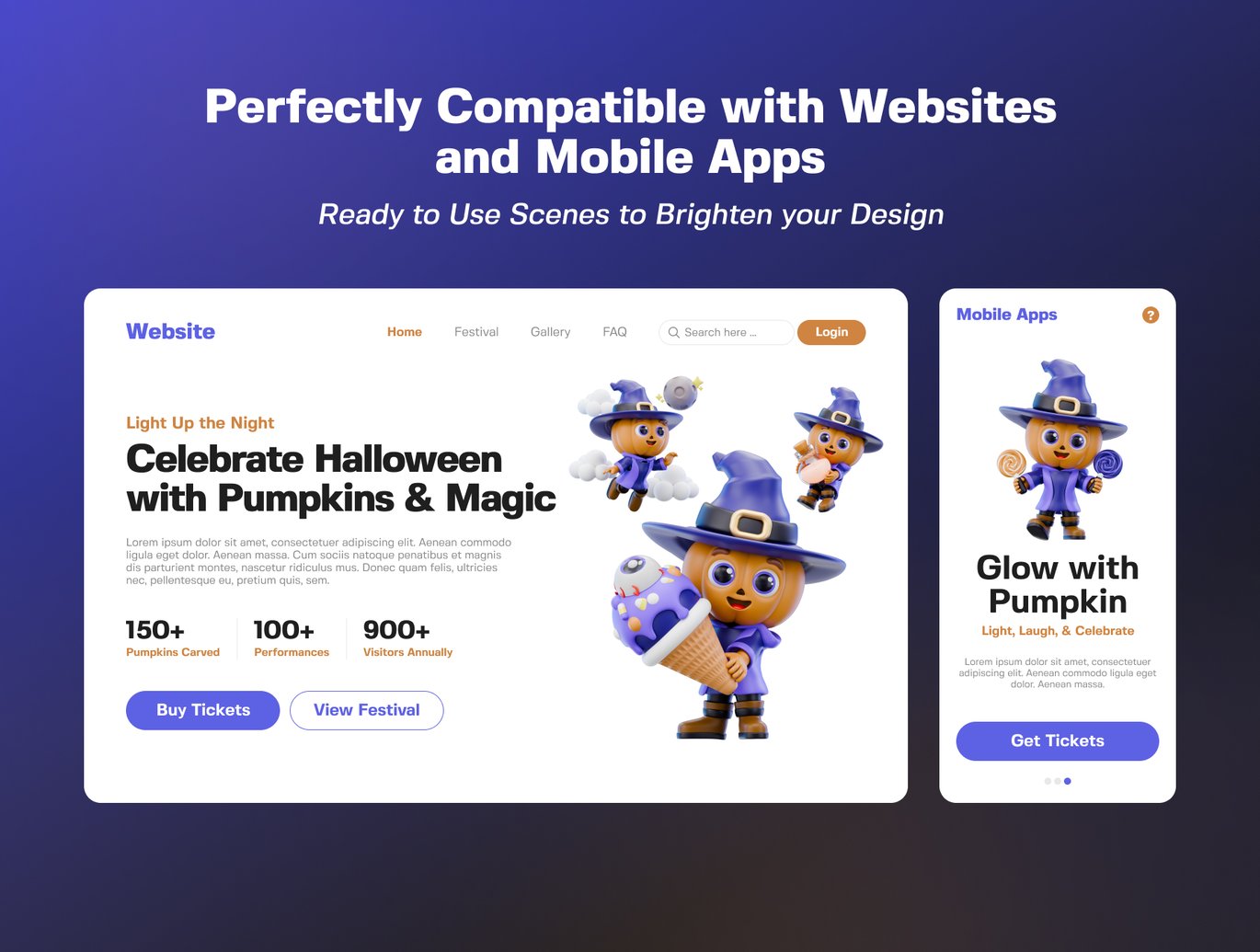 万圣节角色3D插画素材集v2 Halloween Character 3D Illustration Pack V2插图3 万圣节角色3D插画素材集v2 Halloween Character 3D Illustration Pack V2
