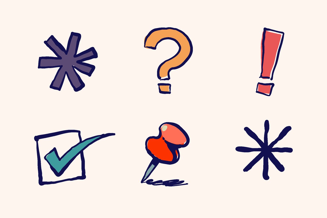 趣味手绘涂鸦办公室标识牌 Playful Hand-Drawn Office Signs插图1 趣味手绘涂鸦办公室标识牌 Playful Hand-Drawn Office Signs
