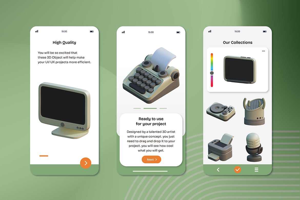 智能科技 gadget设备3D插画 Gadget Device 3D Illustration插图4 智能科技 gadget设备3D插画 Gadget Device 3D Illustration