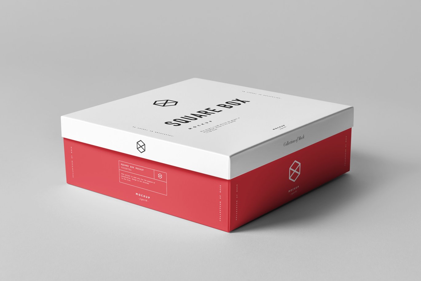 方形鞋盒设计展示样机 Square Shoe Box Mockup插图2 方形鞋盒设计展示样机 Square Shoe Box Mockup