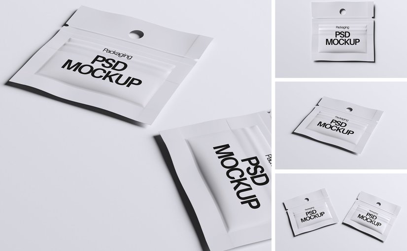 珠宝首饰包装袋品牌展示样机 Box Packaging Mockup