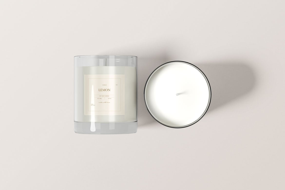 蜡烛与包装盒设计展示样机 Candle & Box Mockup插图2 蜡烛与包装盒设计展示样机 Candle & Box Mockup