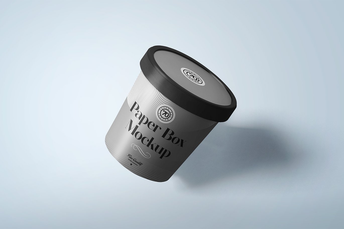 圆形高端礼盒包装设计样机 Round Box Mockup插图1 圆形高端礼盒包装设计样机 Round Box Mockup