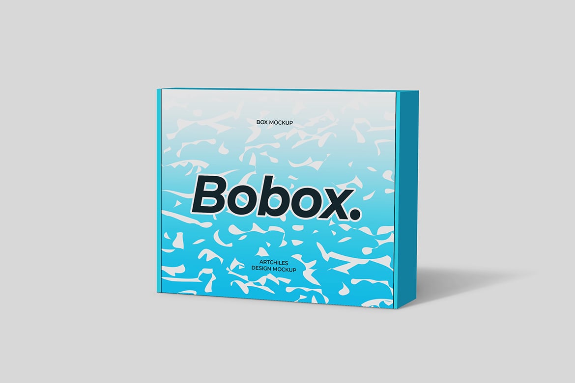 产品包装设计展示样机模版 Box Mockup插图2 产品包装设计展示样机模版 Box Mockup