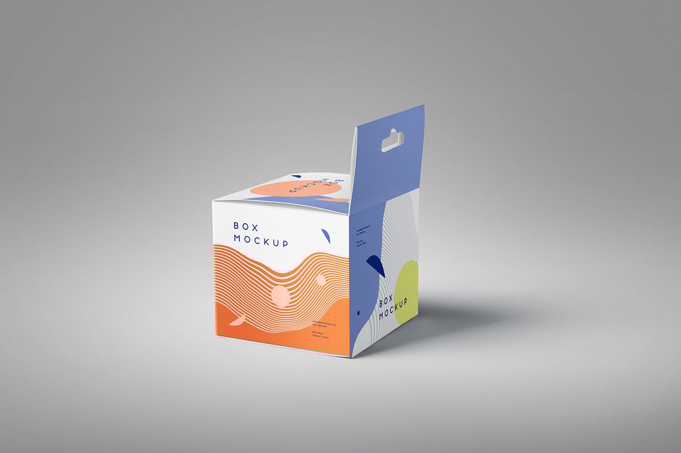 方形包装盒产品展示样机 Square Box Mockup插图2 方形包装盒产品展示样机 Square Box Mockup