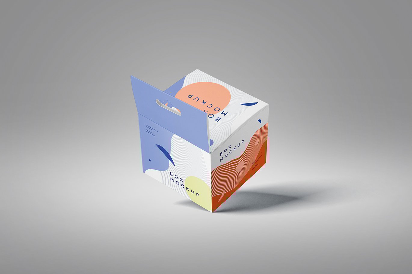 方形包装盒产品展示样机 Square Box Mockup插图4 方形包装盒产品展示样机 Square Box Mockup
