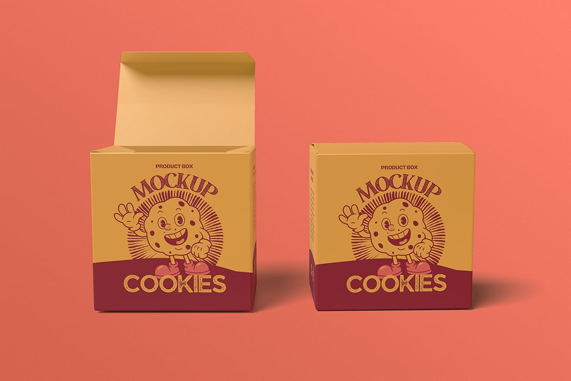 粉笔盒方形纸盒立体展示样机 Box Mockup_ Product Mockups ft插图1 粉笔盒方形纸盒立体展示样机 Box Mockup_ Product Mockups ft