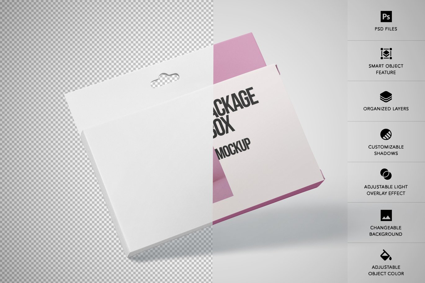 slim薄型包装盒展示样机 Slim Box Mockup插图5 slim薄型包装盒展示样机 Slim Box Mockup