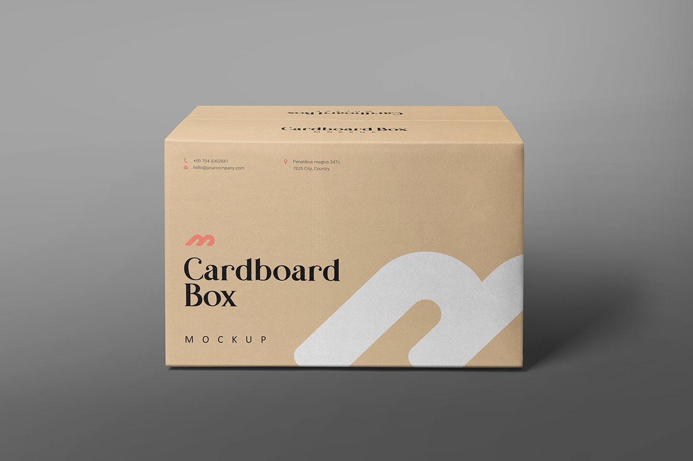 电商邮寄纸箱品牌展示样机 Box Mockup插图5 电商邮寄纸箱品牌展示样机 Box Mockup
