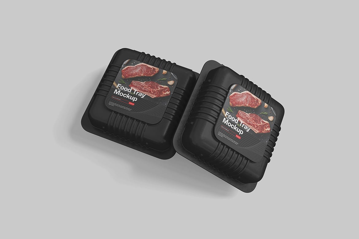 食品托盘样机模板 Food Tray Mockup PSD Templates插图2 食品托盘样机模板 Food Tray Mockup PSD Templates