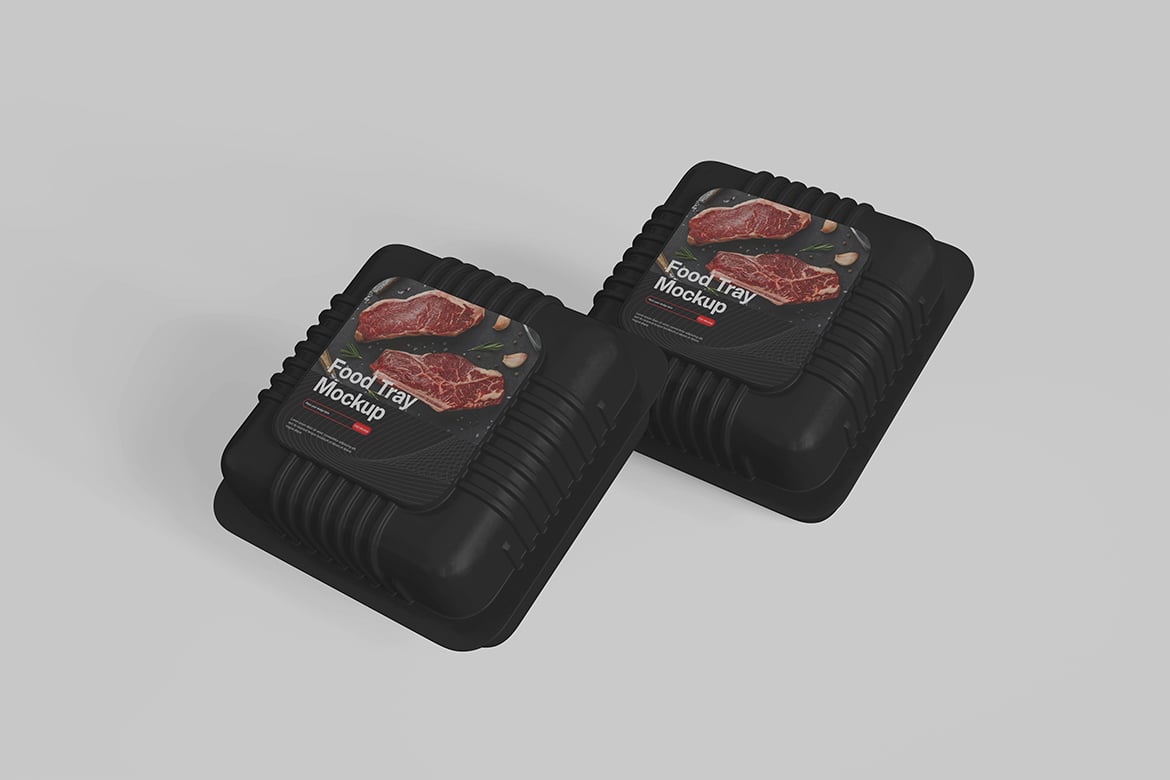 食品托盘样机模板 Food Tray Mockup PSD Templates插图4 食品托盘样机模板 Food Tray Mockup PSD Templates