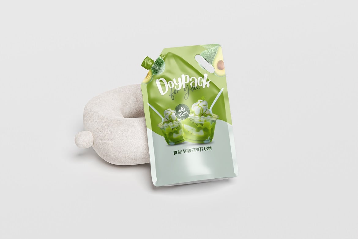 自立包装袋样机模板 Doy Pack Mockup PSD Templates插图2 自立包装袋样机模板 Doy Pack Mockup PSD Templates