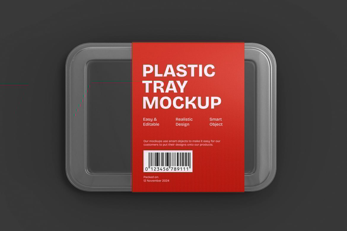 塑料托盘产品外观设计样机 Plastic Tray Mockup Product Mockups ft plastic packaging插图2 塑料托盘产品外观设计样机 Plastic Tray Mockup Product Mockups ft plastic packaging