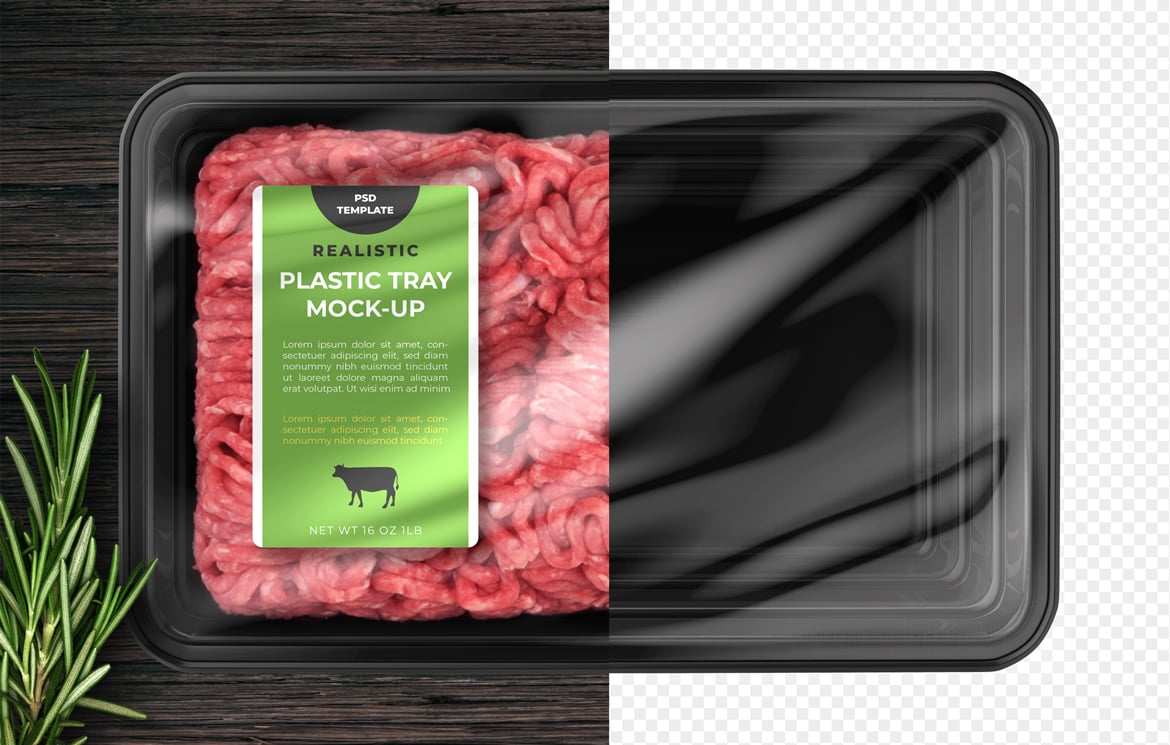 塑料食品托盘模板设计样机 Plastic Tray Food Mockup Template Product Mockups yythkg插图1 塑料食品托盘模板设计样机 Plastic Tray Food Mockup Template Product Mockups yythkg