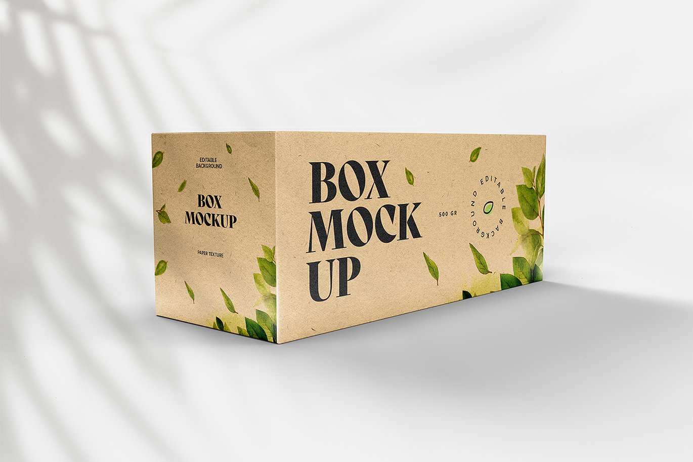 纸质纹理盒子展示样机模板 box mockup with paper texture插图3 纸质纹理盒子展示样机模板 box mockup with paper texture