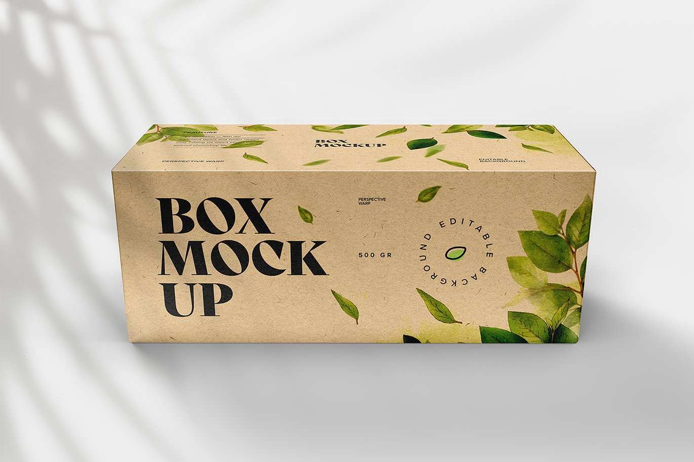 纸质纹理盒子展示样机模板 box mockup with paper texture插图1 纸质纹理盒子展示样机模板 box mockup with paper texture