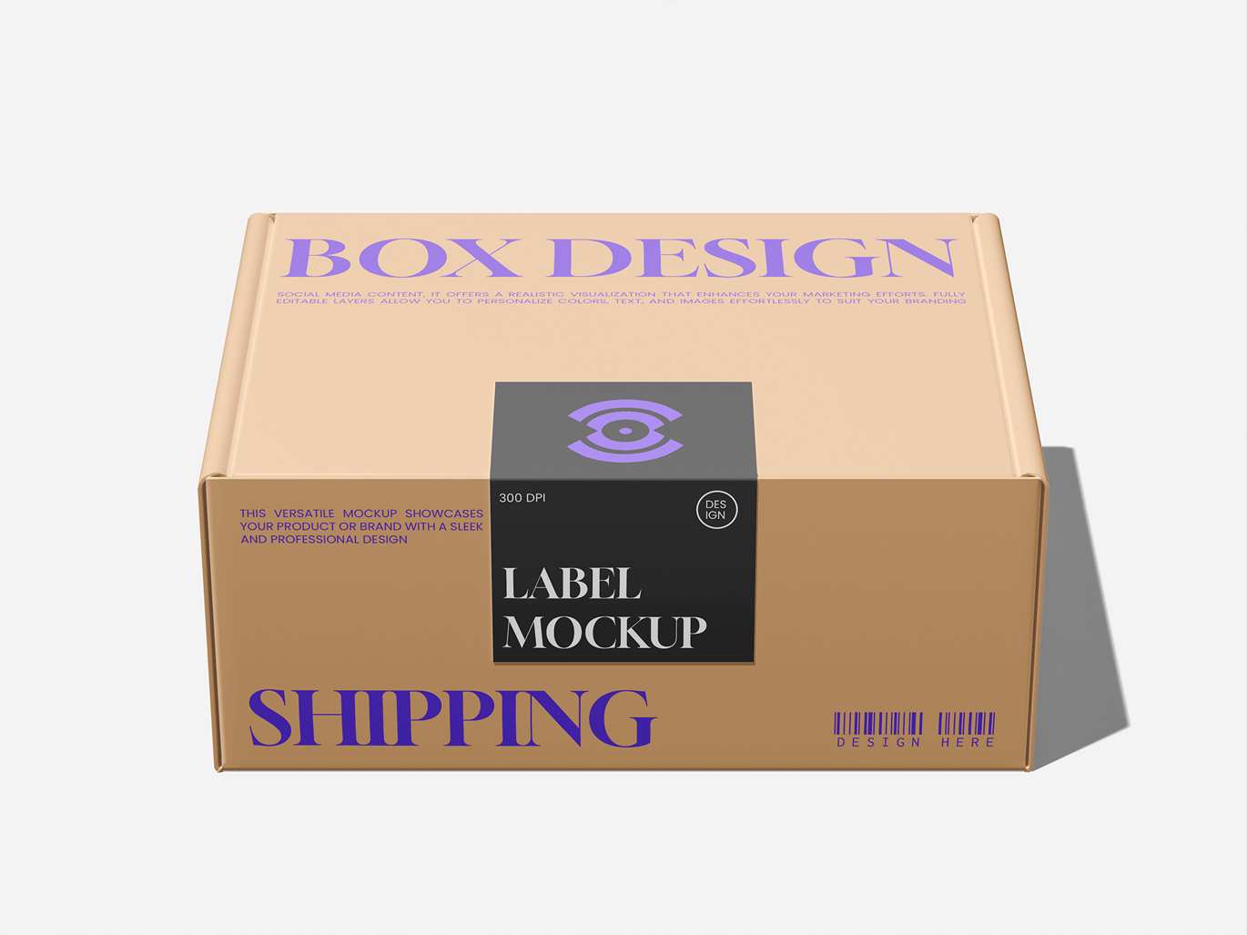 物流运输标签设计样机 Shipping Label Mockup插图3 物流运输标签设计样机 Shipping Label Mockup
