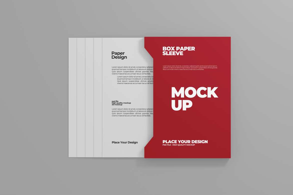 纸质包装盒设计样机 Paper Box Mockup Product Mockups插图2 纸质包装盒设计样机 Paper Box Mockup Product Mockups